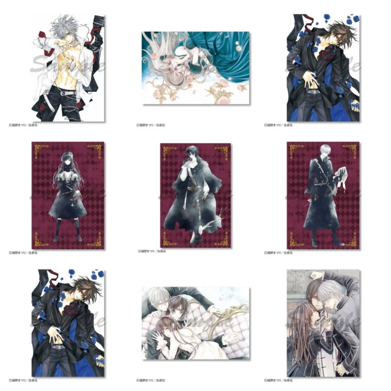 Anime Vampire Knight Acrylic standing sign board Bedroom decoration character merchandise Collection Gifts For Friends