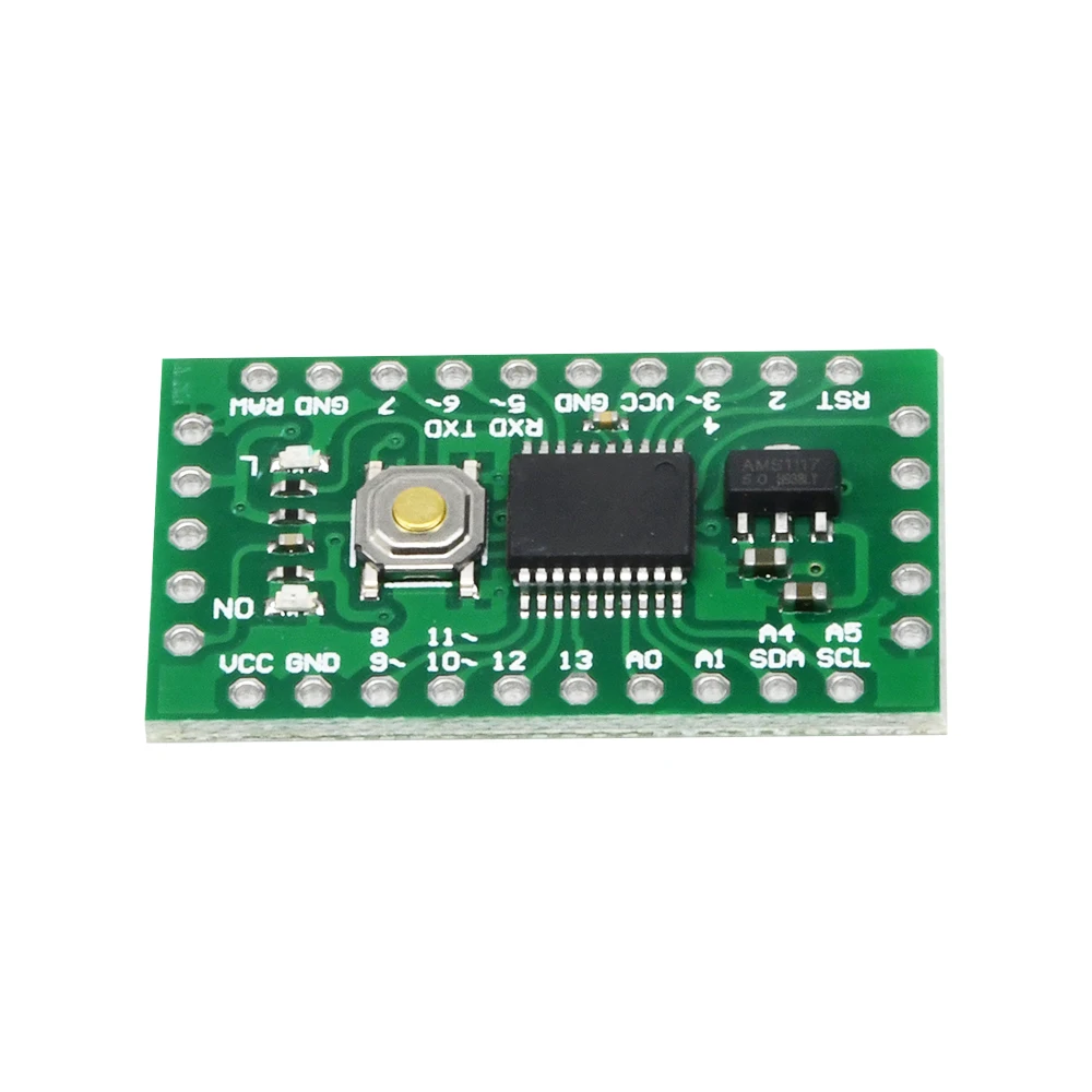 Высокое качество 3,3 В LGT8F328P LQFP32MiniEVB замена для Arduino Pro Mini ATMEGA328P макетная плата с контактами