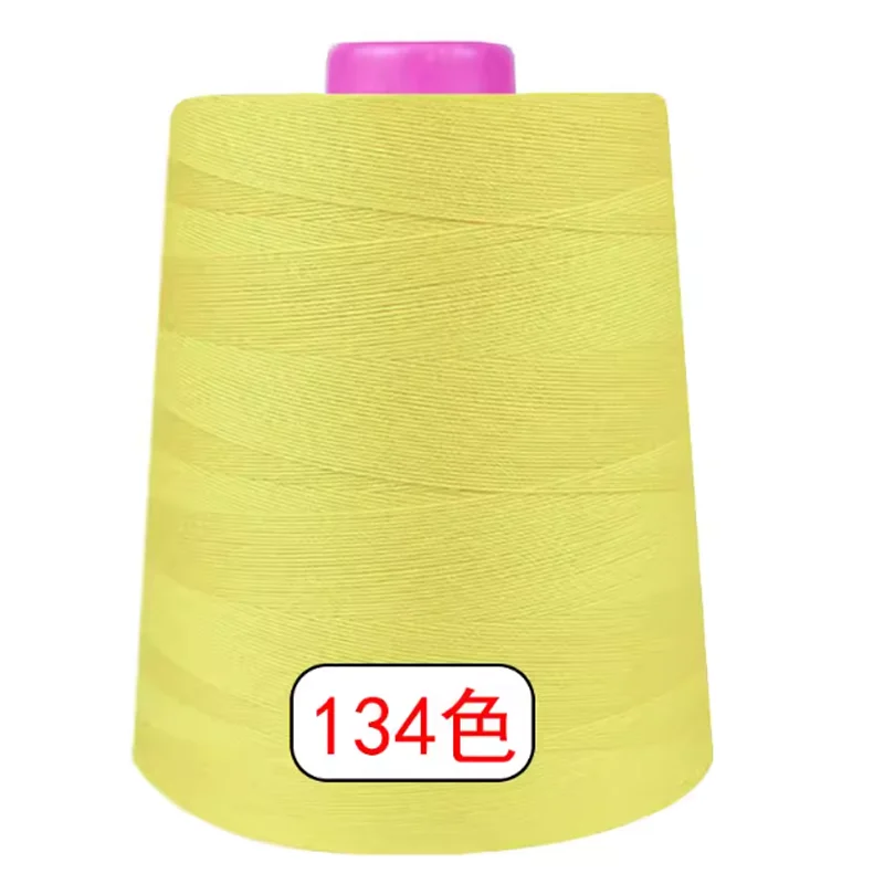 Large roll 8000 yards 202 model medium thick denim thread,  Sewing thread  polyester high speed copy line sewing thread