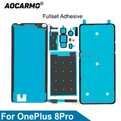 Aocarmo For OnePlus 8 Pro 1+8 Pro Front Lcd + Back Cover Waterproof Adhesive Sticker Glue