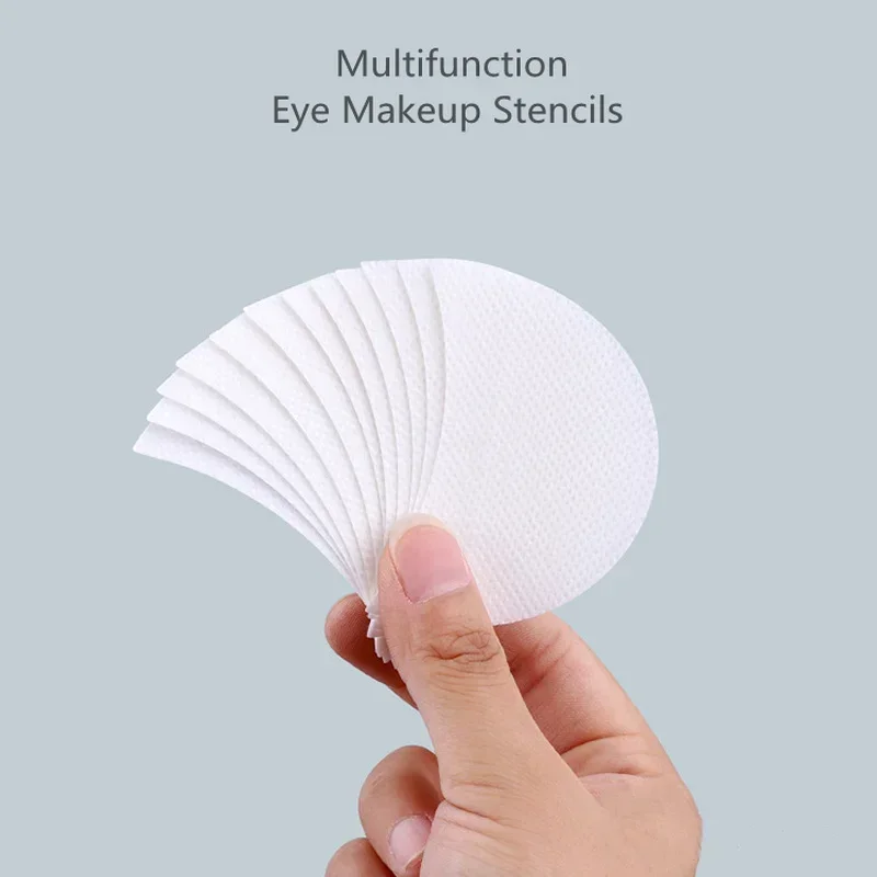 20/50/100pcs Eye Makeup Stencils Disposable Eyeshadow Stickers Eyeliner Shield Grafted Eyelashes Isolate Eyelash Removal Patches