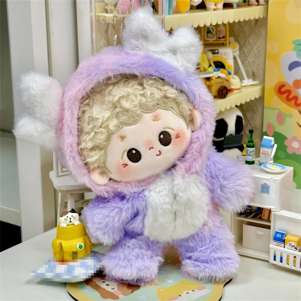 Fashion DIY Cotton Clothes Cartoon Multicolour Idol Outfit Mini Gift Overall Suit for 10cm/20cm Cotton
