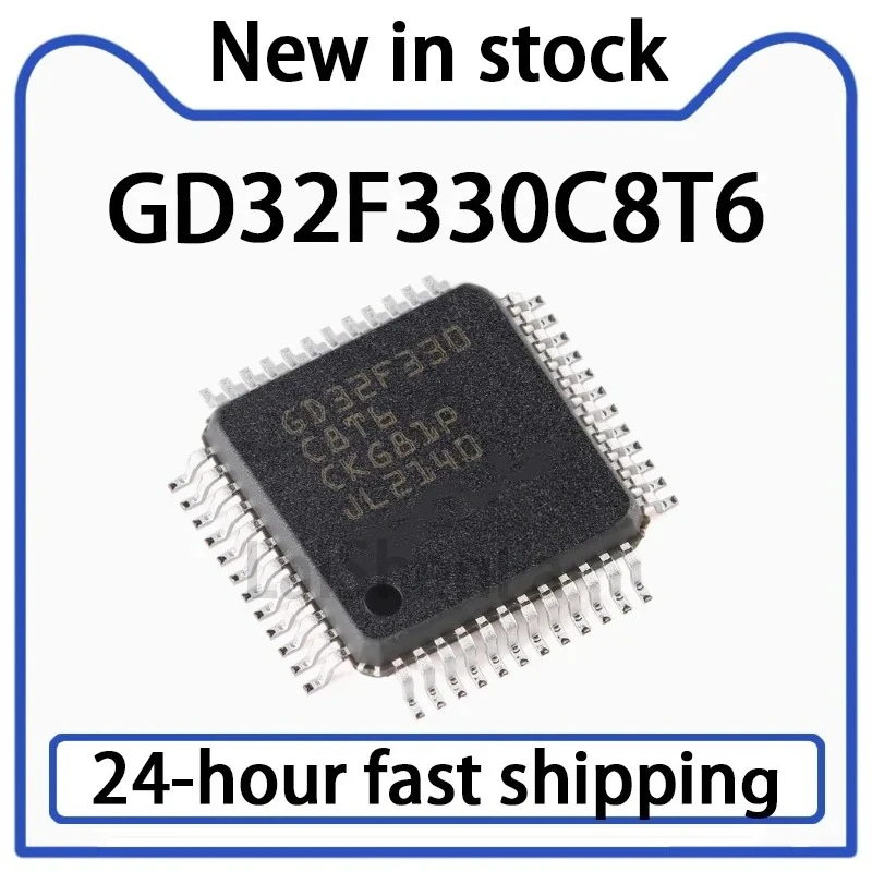 2-5PCS GD32F330C8T6 LQFP-48 32-bit Microcontroller MCU Chip in Stock