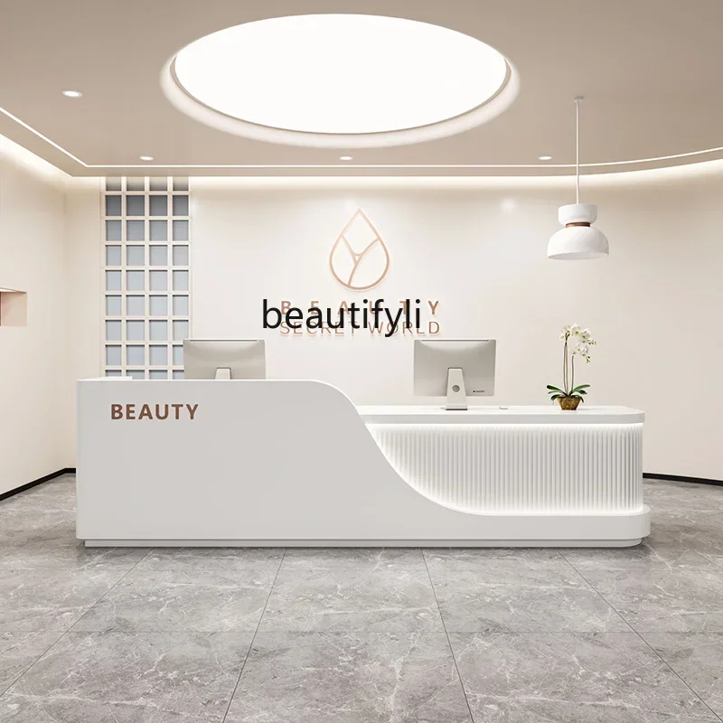 G8578 صالون تجميل عالي الجودة طلاء أمين الصندوق متجر الملابس النسائية عيادة الفم مطعم بار مكتب الاستقبال