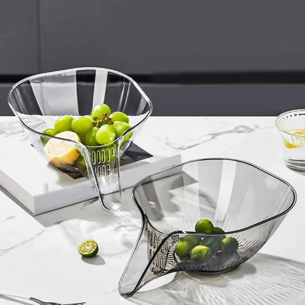 Kitchen Sink Drain Basket Multi-purpose Kitchen Storage Drain Basket Vegetable Fruit Washing Strainer Bowl Kitchen Accessories view 3