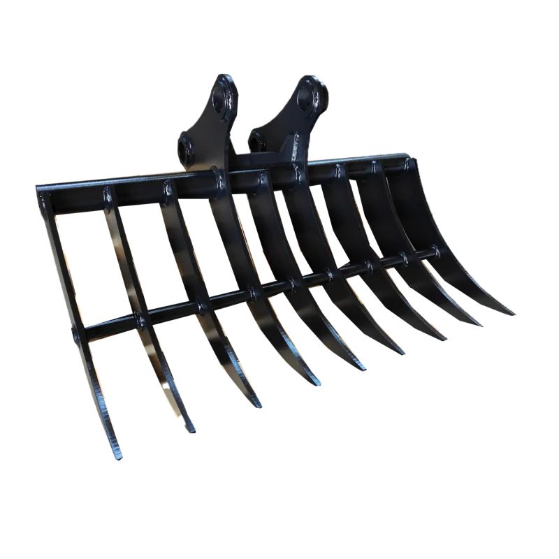 

High Quality Custom Logo Excavator Rakes Best Price High-Capacity Buckets For Farm Construction And Land Clearing