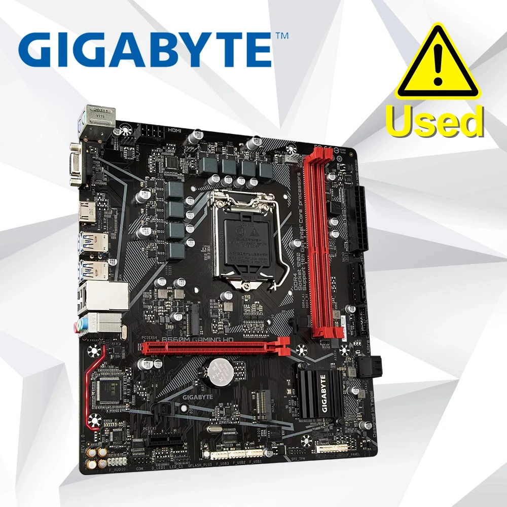 GIGABYTE B560M Gaming HD LGA1200 Socket Micro ATX DDR4 Motherboard for Gaming And High Performance Computing