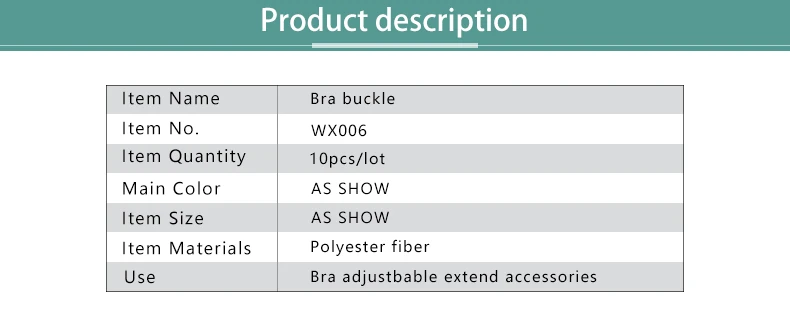 10 Stück/Set Damen Nützliche Schwarz-Weiße BH-Verlängerungen, Verstellbarer Gürtel, Handgefertigte Damen-BH-Schnallen-Accessoires DIY – Detail 1