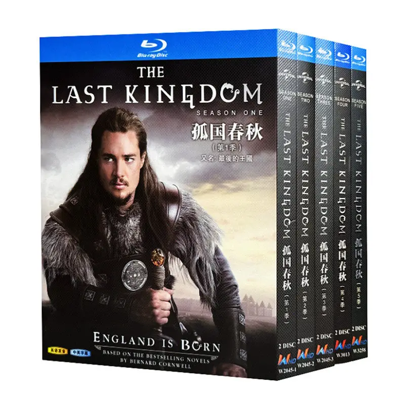 

Blu-ray Ultra HD British TV Series The Last Kingdom Seasons 1–5 Box Set with English and Traditional Chinese Subtitles