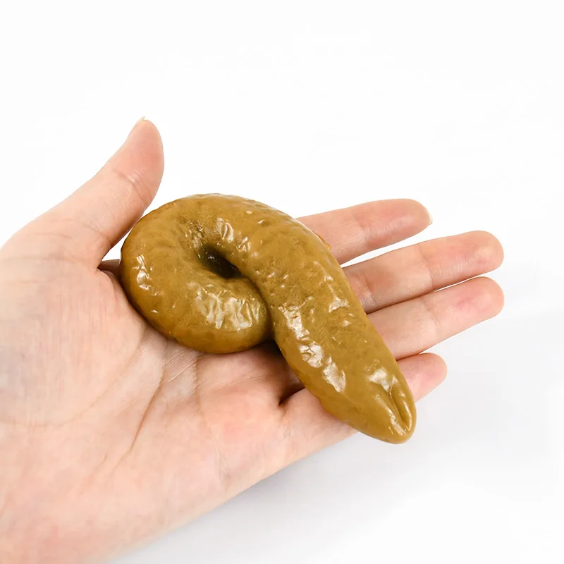 Realistic Shit Fake Poop Funny Toy Gift Prank Antistress Gadget Squishy Joke Tricky Toys Turd Mischief Halloween Party Props