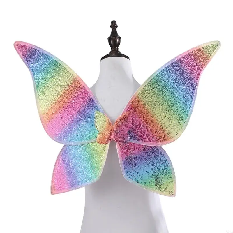 2025 New Sparkles Fairys Wing, Butterfly Fairys Wing Halloween Costume Angel Wing, 여성 공주를위한 파티 호의