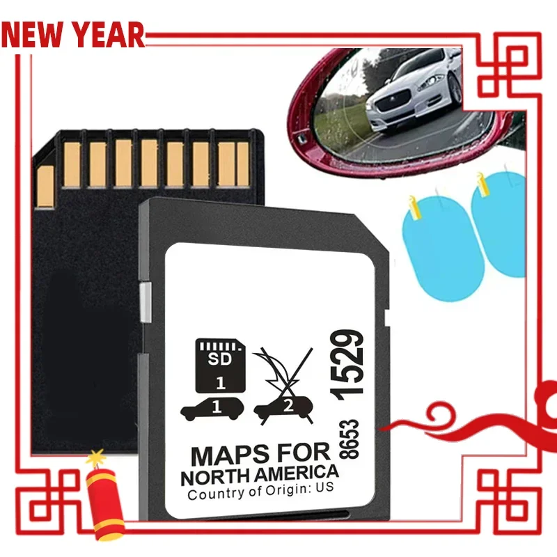 

for Buick/Cadillac/Chevrolet/GMC Vehicle USA/CAN/MEX North America Maps Sat Nav 32GB SD Card Version 2023 Update Navigation