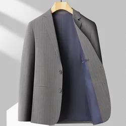 The Main Promotion of New Explosive Light Gray Suits Spring High-quality Business Leisure Comfortable Handsome Men's Clothing