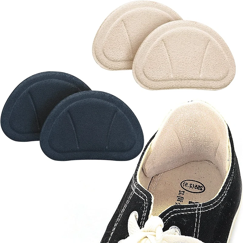 

Sneakers High Heel Cushion Pads Heel Liners Grips Foot Care Protector Shoe Insoles Stickers for Loose Shoes Heel Women Men 3/6mm
