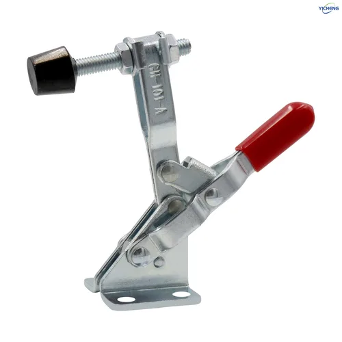 Imagen 2 del producto Juego de 4 Abrazaderas de Liberación Rápida Horizontales, Abrazaderas para Tuberías, Abrazaderas para Trabajos de Madera, Capacidad de Sujeción de 50 kg, GH-101A