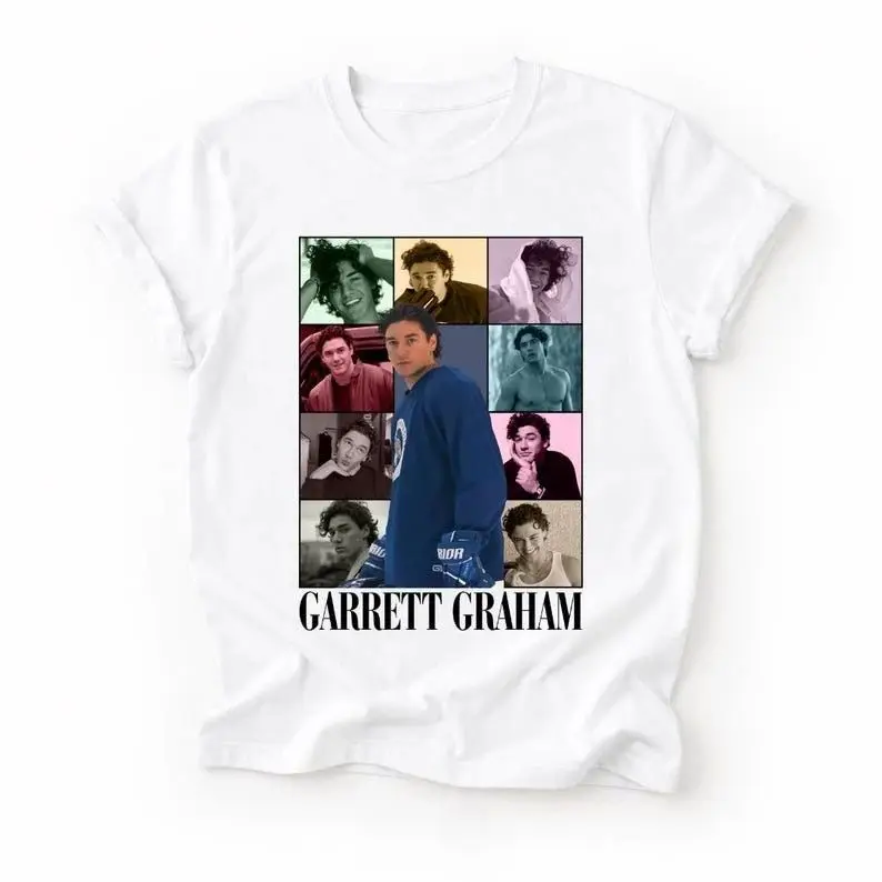 Garrett Graham Bootleg University Hockey Off Campus Movies 2026 T-shirt Summer Vintage Top Y2K Hip Pop Fashion T-shirts Unisex