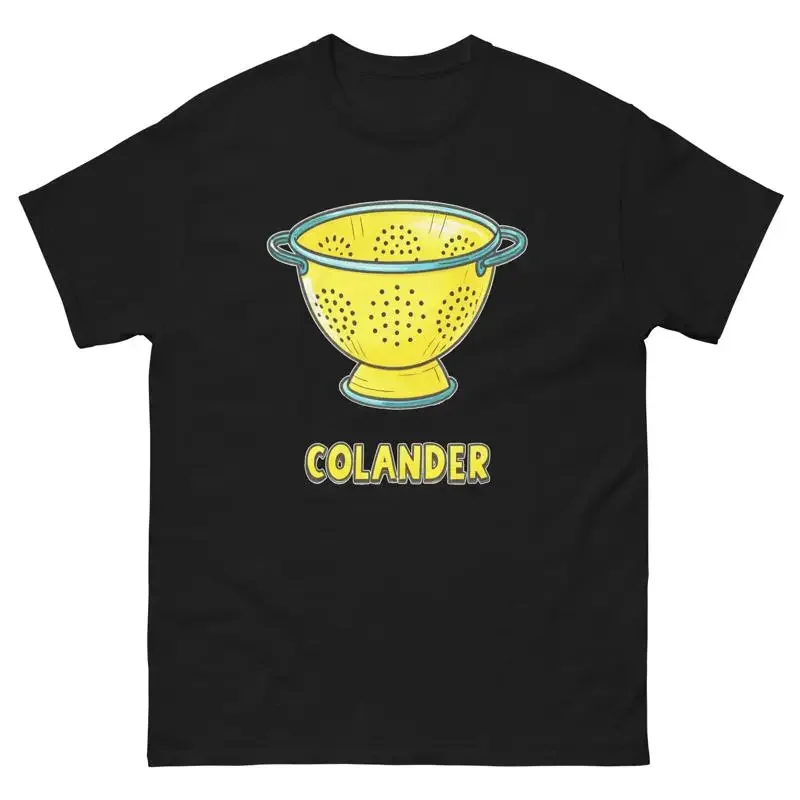 Colander Kitchen Home Cooking Culinary Utensil T Shirt