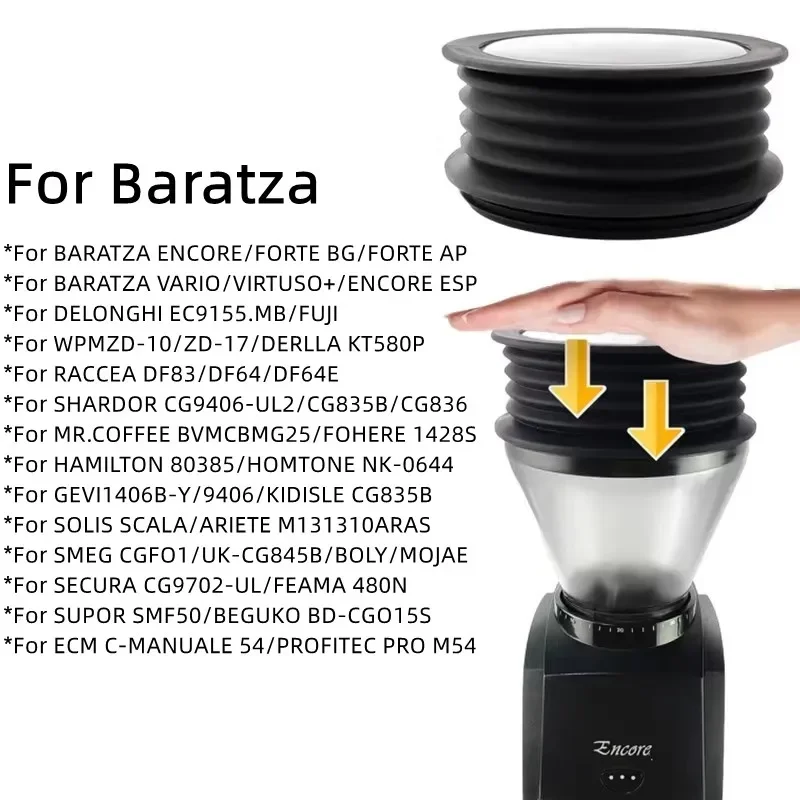 Single Dose Hopper for Baratza Encore WPM Coffee Grinder Bean Bin Hopper Espresso Grinder Hopper for WELHOME Baratza Grinder