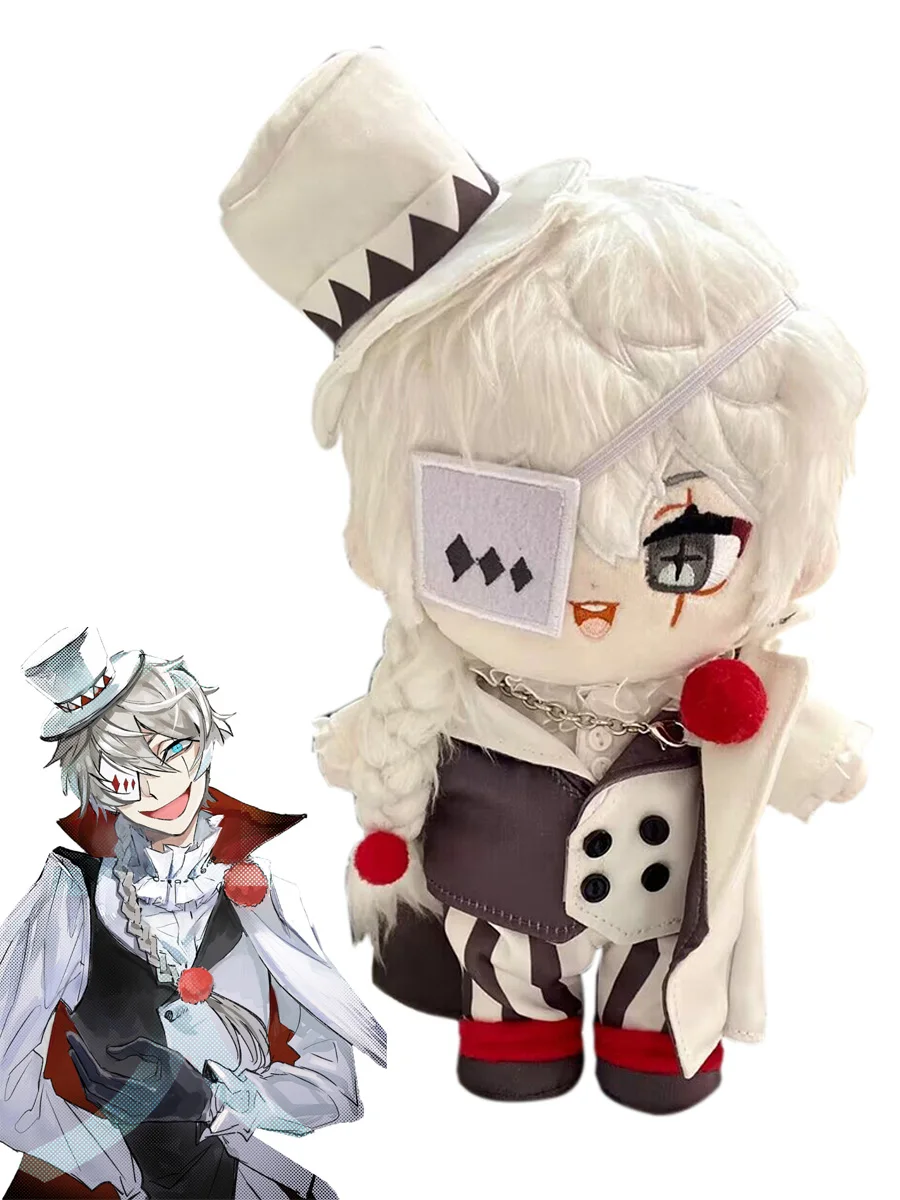 

Anime Gogol Nikolai Cotton Plush Doll Stuffed Toy Clothing Changeable 20cm with Clothes Dress Up Soft Pillow Cosplay Model Gift