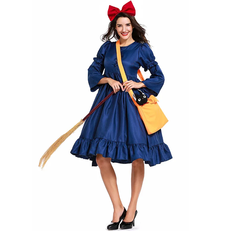Costume da strega Dr Kids Donna loween Par Magic Hurry Fairy T Sle Madre Figlia Abiti coordinati Costume cosplay