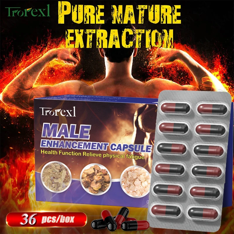 Enlargement Permanent men,Size Amplifier,Expand, Extend, Swell, Engorge,Epimedium Ginseng Capsule,Enhance Endurance Supplement