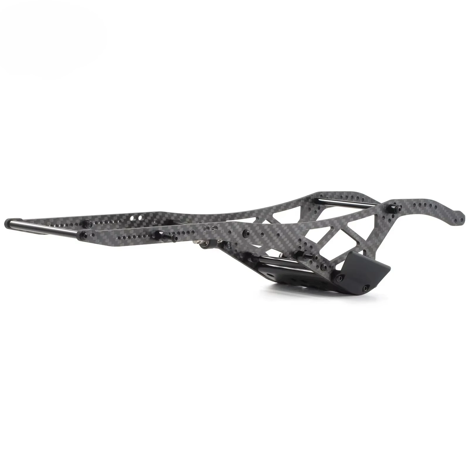 High Clearance V3 Carbon LCG Chassis Kit for 1/10 RC Rock Crawler Comp Rigs Custom Build Capra F10 Offset Portal Axle