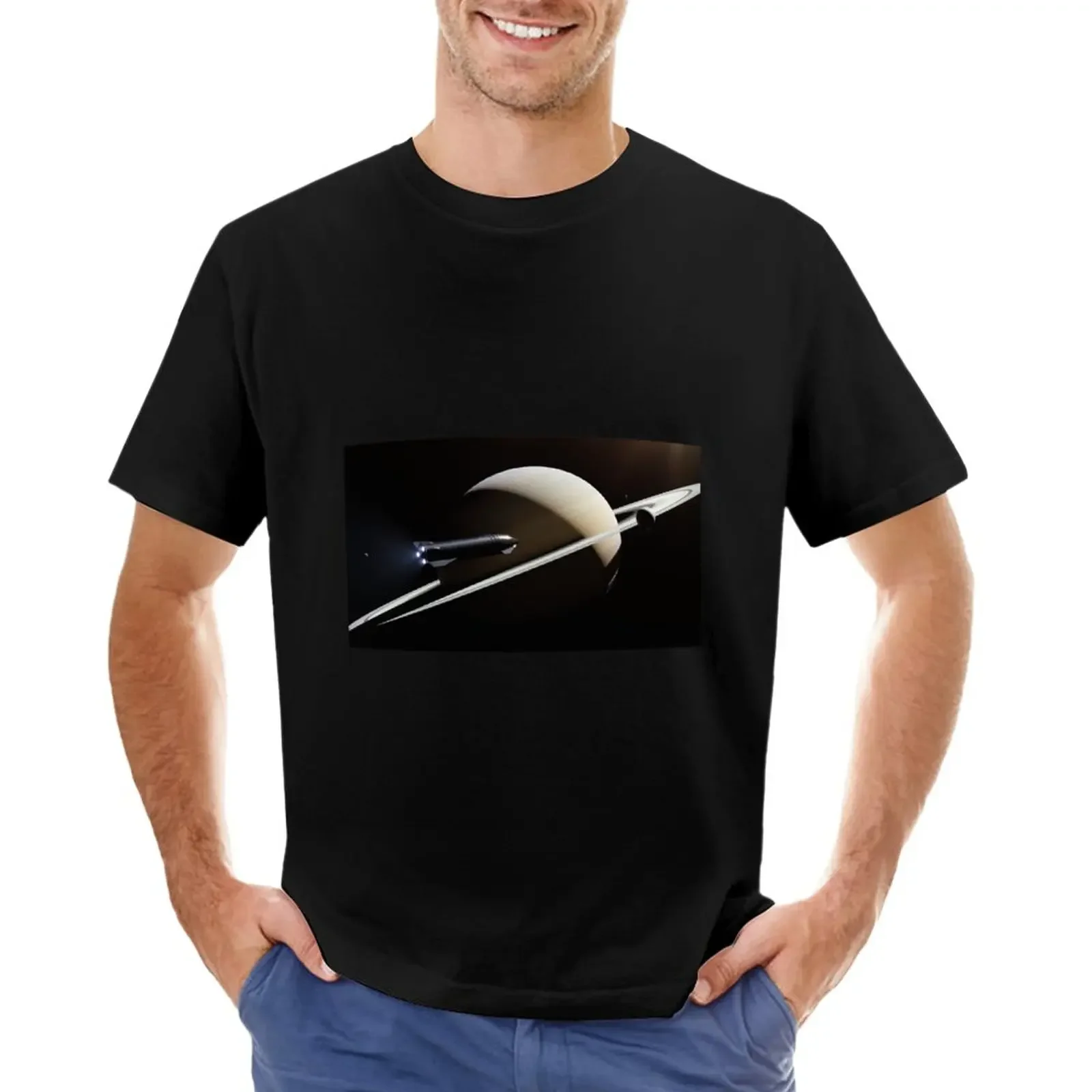 SpaceX Starship T-Shirt summer clothes for a boy tees men clothes