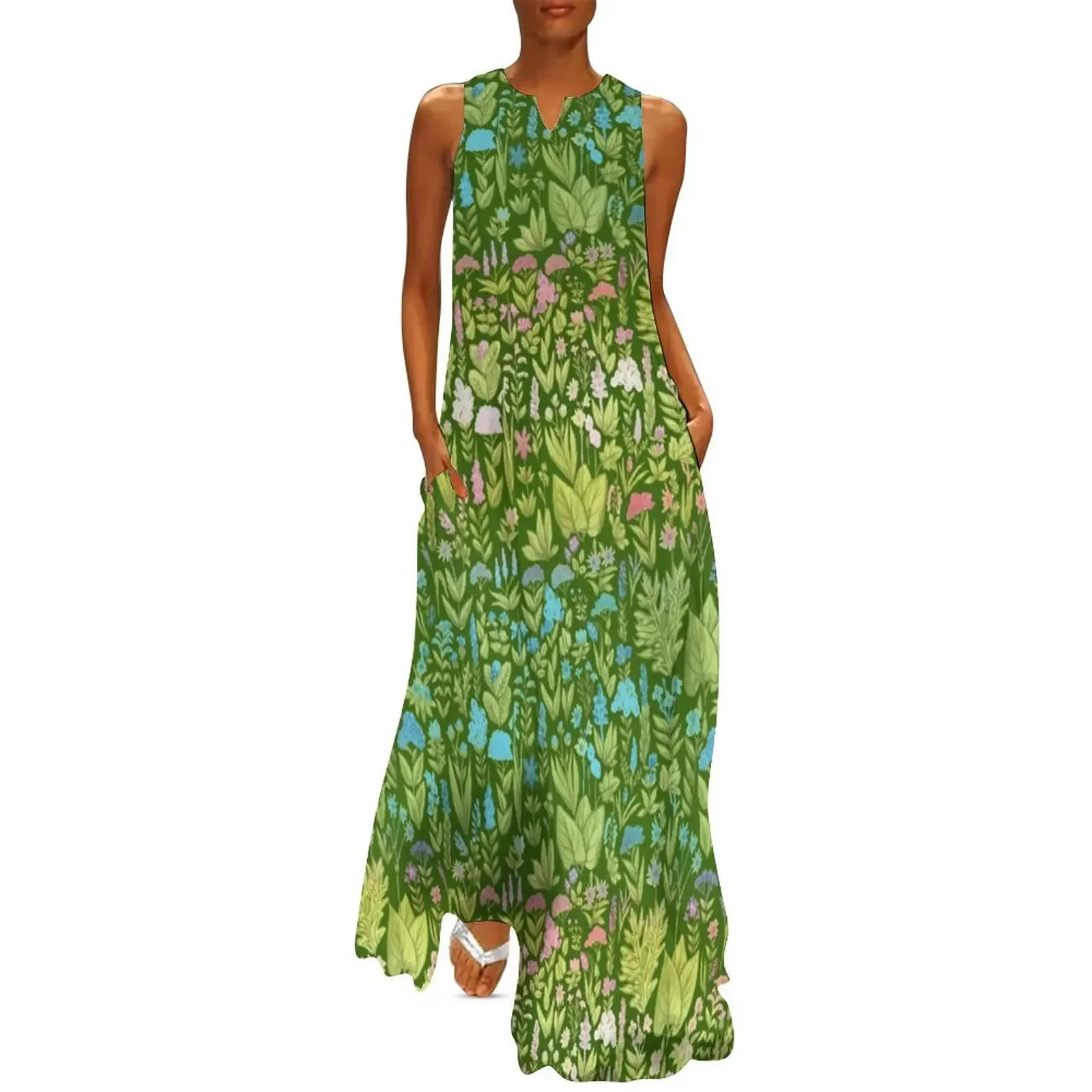 

Trans Pride - Prairie Long Dress women's clothing trend 2025 clothing women summer 2025 Dress