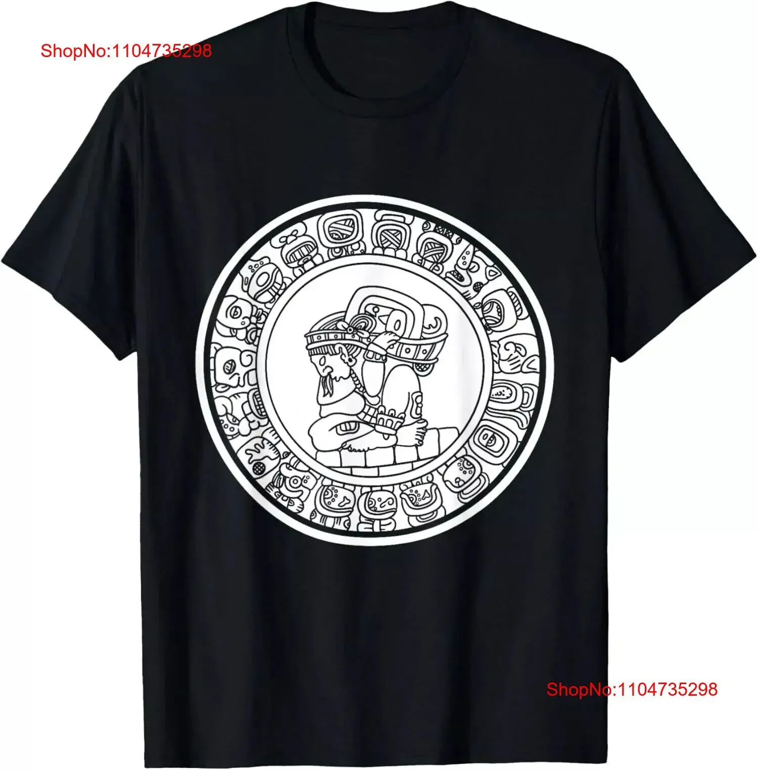 NEW LIMITED Mayan Calendar Aztec Maya Nation Mesoamerica Mexico T Shirt vintage Washed Soft fashion Stretched Slightly Unisex