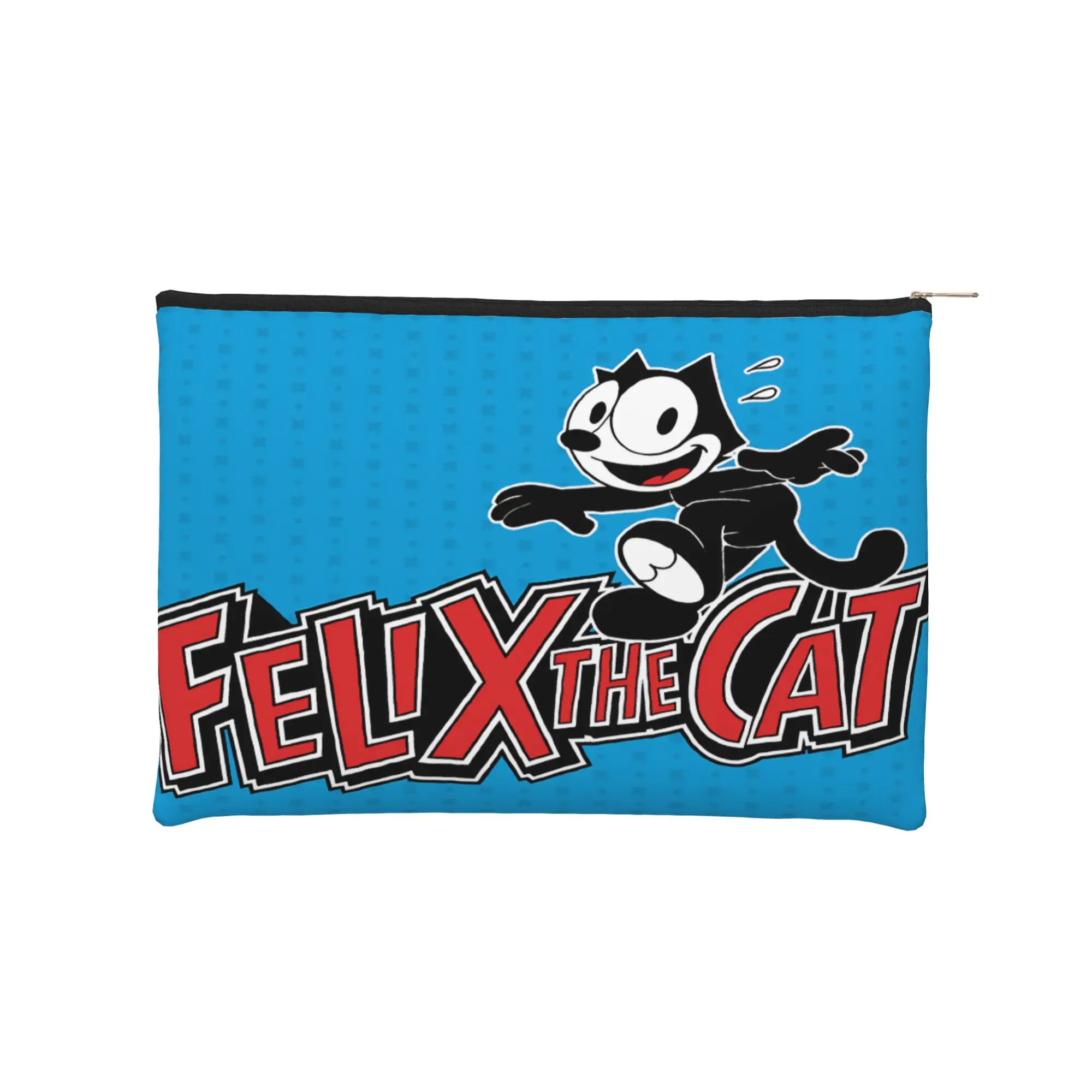 

1 шт. Стильная косметичка-органайзер The Magic Bag of Tricks F-Felix the Cat на молнии, несессер для туалетных принадлежностей, сумка для макияжа