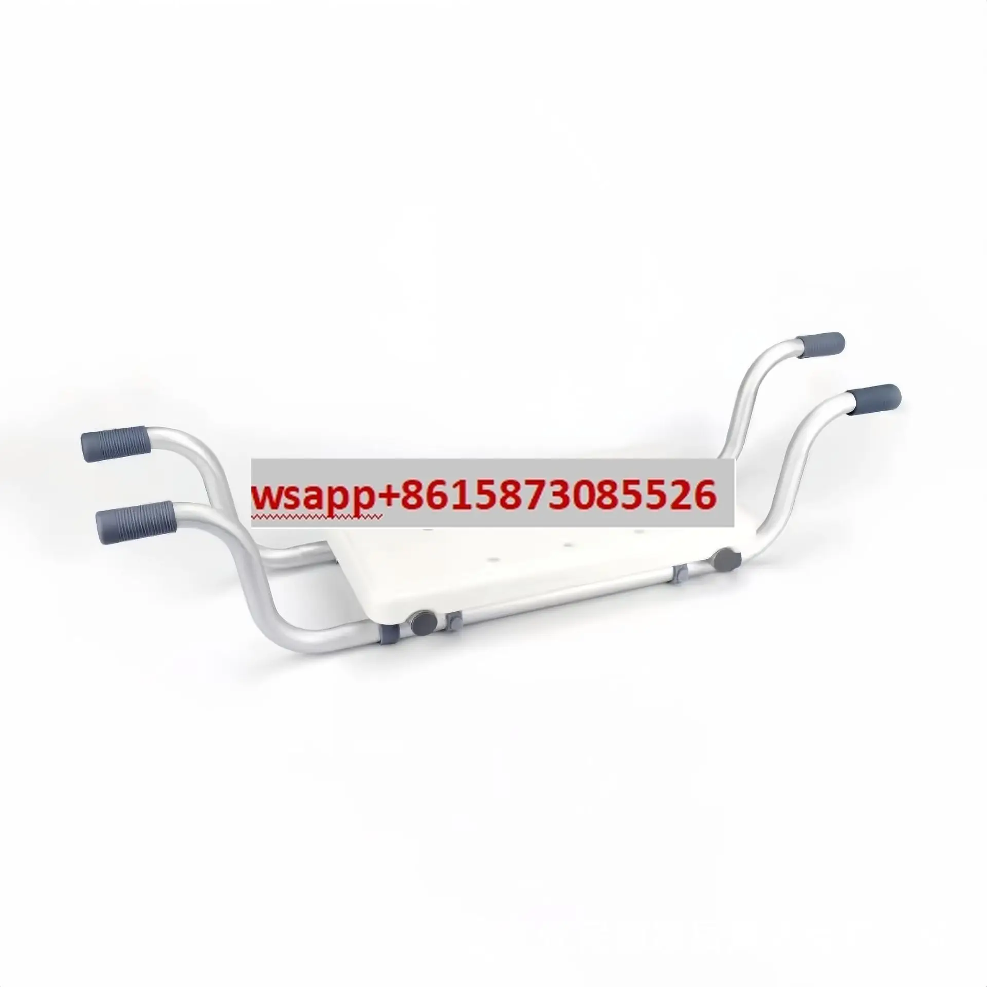 

Aluminum alloy width adjustable bathtub base plate, anti slip bathtub rack shower chair (Length 71-81cm)