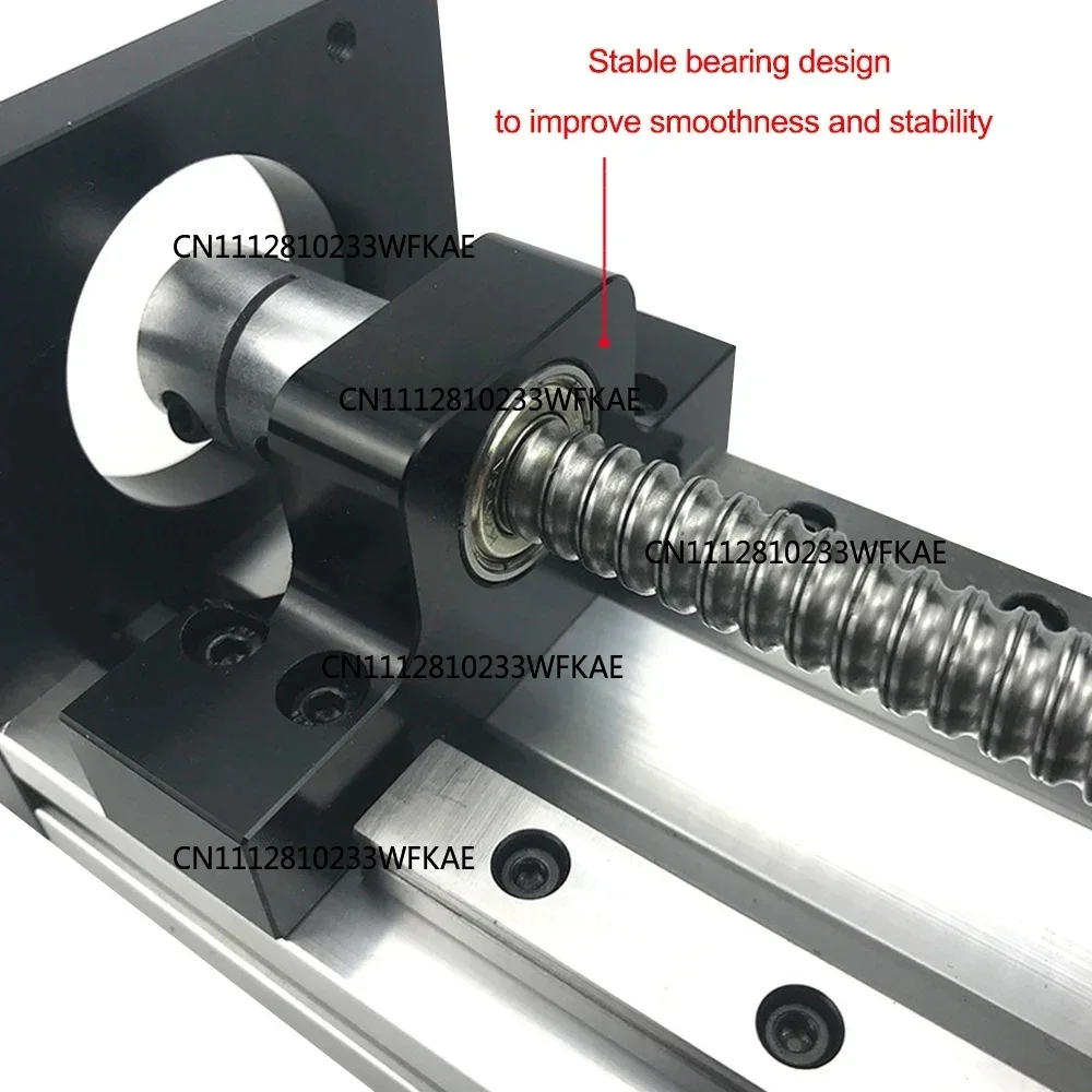 SXG1204 Sliding Table Z Axis Stage Travel 50mm-800mm MGR12 Guide SFU1204 Ballscrew Linear Actuator Bundle Kit for Nema23 Nema17