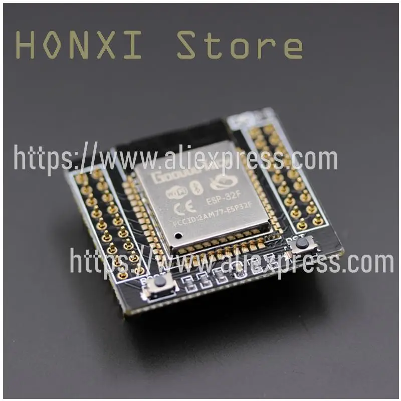 1PCS  ESP-32F + adapter board WiFi bluetooth dual-core CPU MCU module connected to the Internet