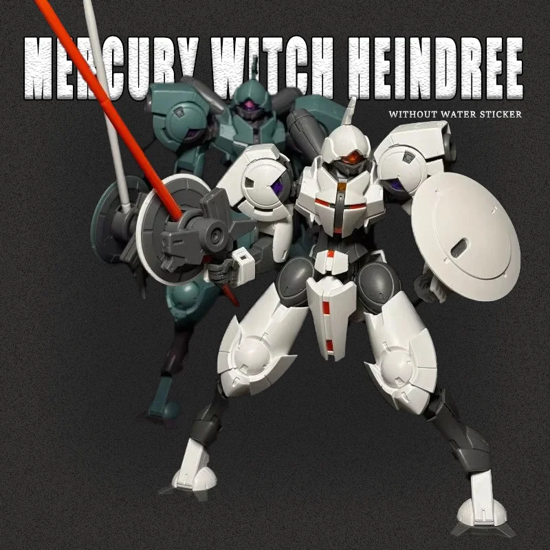 Hg 1/144 Mercury Witch Heindree Machine Without Water Sticker Figures Assembly Model Statue Kit Collection Boy Birthday Toy Gift