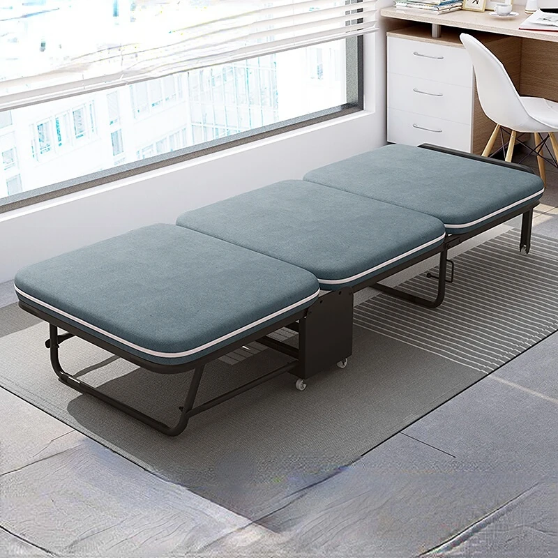 

Folding bed, office, lunch break, nap artifact, home leisure hard board, sponge boss, portable escort bed