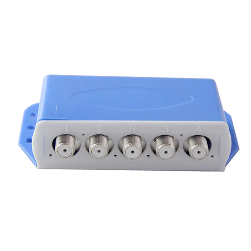 방수 DiESqC 스위치 4X1 방수형 4 in 1 아웃 스위처 위성 수신기 다중 채널 디지털 위성 장비 제어