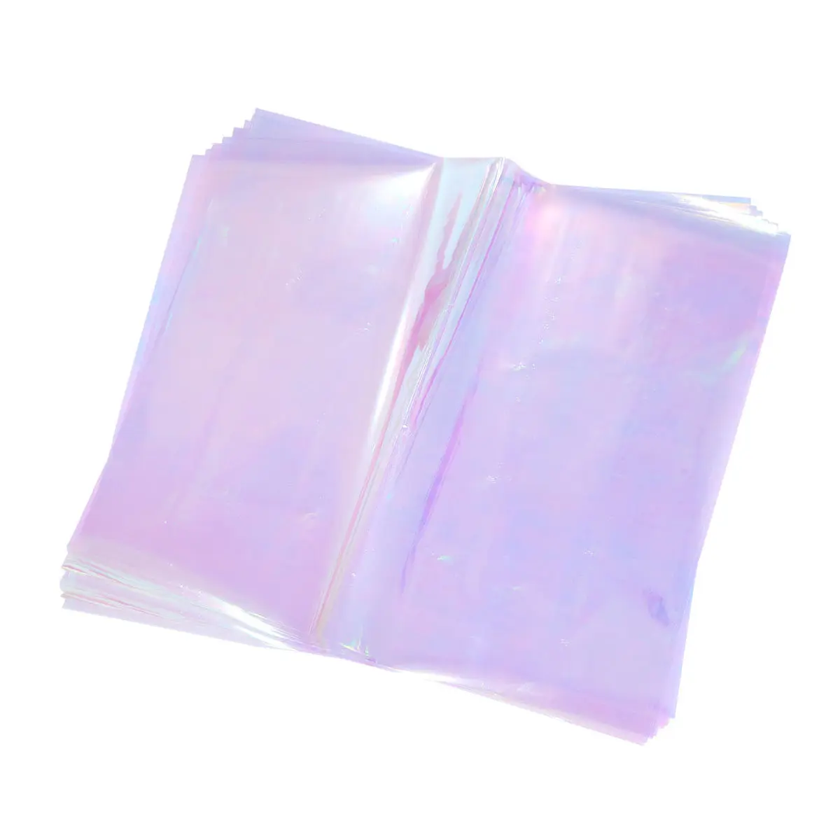 

10Pcs Iridescent Film Flower Wrapping Paper 60x50cm Premium Tear Resistant Gift Pack for Valentine's Day Holiday Decoration
