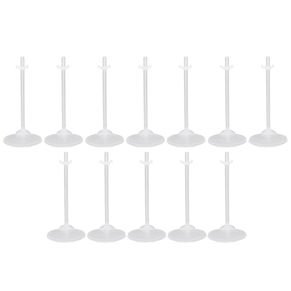 36 Pcs Transparent Stand Clear Display Mannequin Figures Rack Small Modeling Support Plastic Holder Bracket