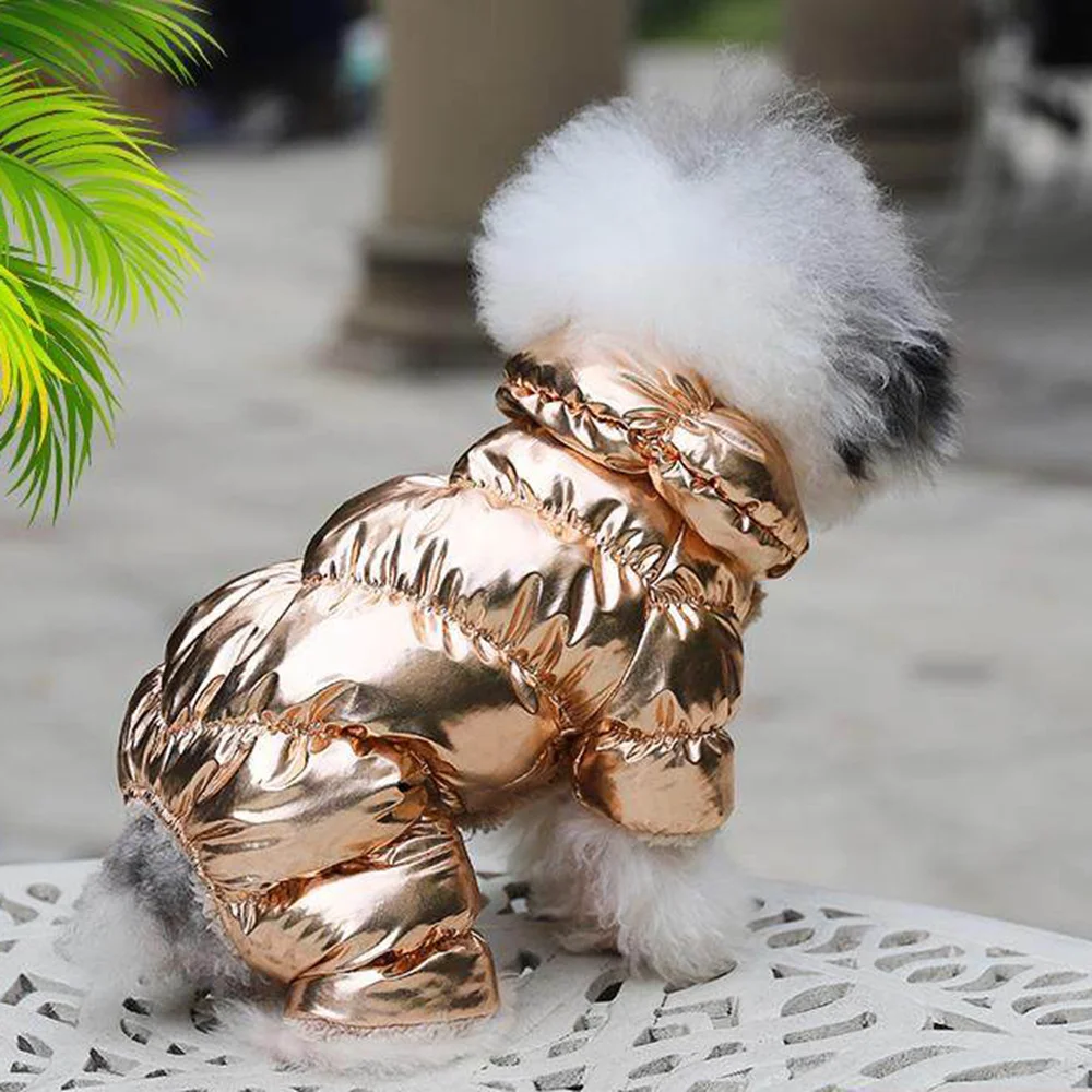 Chaqueta de Invierno para Perros, Mono para Mascotas Pequeñas, Ropa para Yorkies, Chihuahua, Overoles, Ropa para Perros Grandes