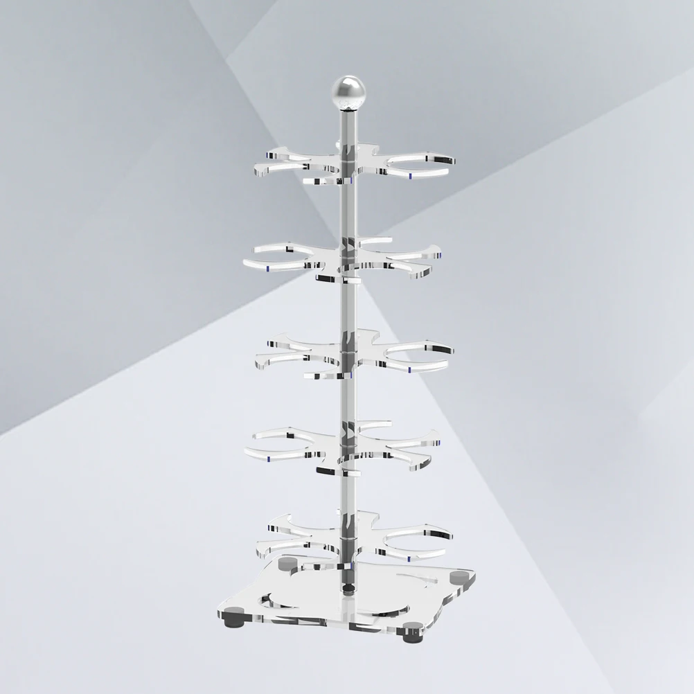 

Egg Holder Tree Acrylic Transparent Multifunctional Storage Rack for Kitchen Counter Display Stand Organizing Fresh Backyard