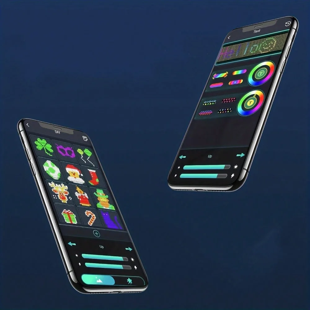 400 LED الذكية أضواء شجرة عيد الميلاد عيد الميلاد سلسلة أضواء DIY نمط النص الموقت مزامنة الموسيقى APP التحكم ل شجرة عيد الميلاد ديكور