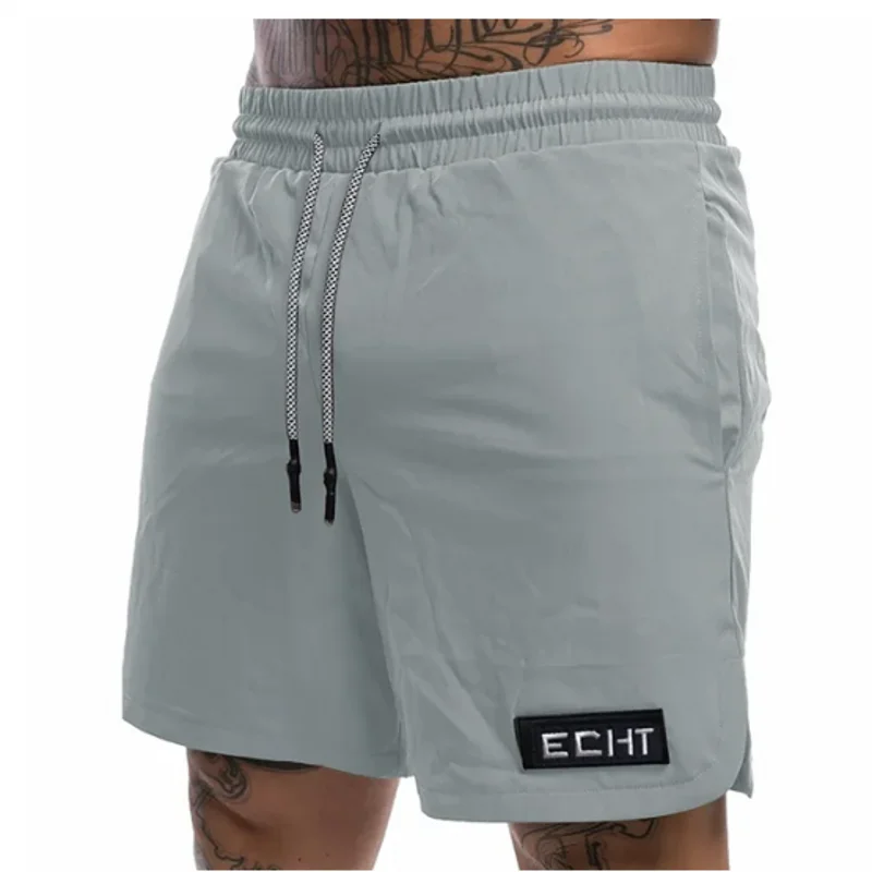 Men Hot Shorts Light Weight Thin Short Pants Running Squat Fitness Shorts Men GYM Wear Quick-drying Drawstring Shorts