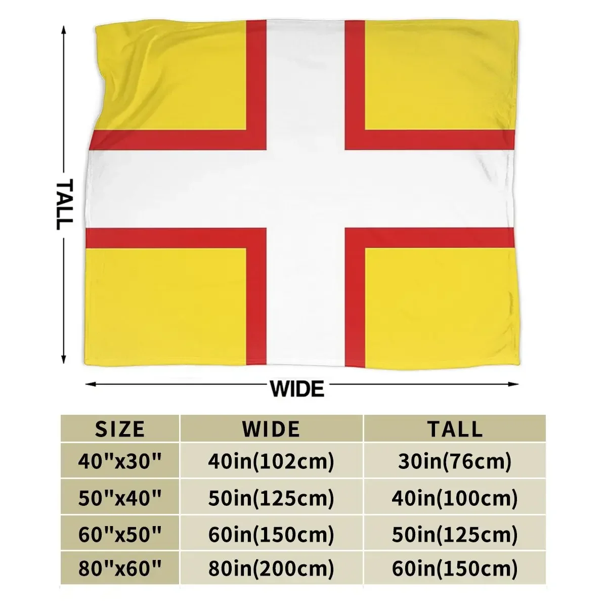 FLAG OF DORSET ENGLAND Blankets Soft Warm Flannel Throw Blanket Bedding for Bed Living room Picnic Travel Home Couch