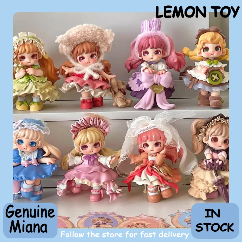 Jotoys Miana Retro Shop Serie Blind Box Sammlerstück Niedliche Kunstfigur Sammlung Desktop-Ornament Modischer Trend Geschenk
