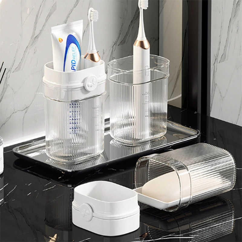 

Портативная чашка для зубной щетки, коробка для хранения зубных щеток, портативная чашка для полоскания рта, коробка для хранения зубной пасты, набор туалетных принадлежностей, дорожные принадлежности