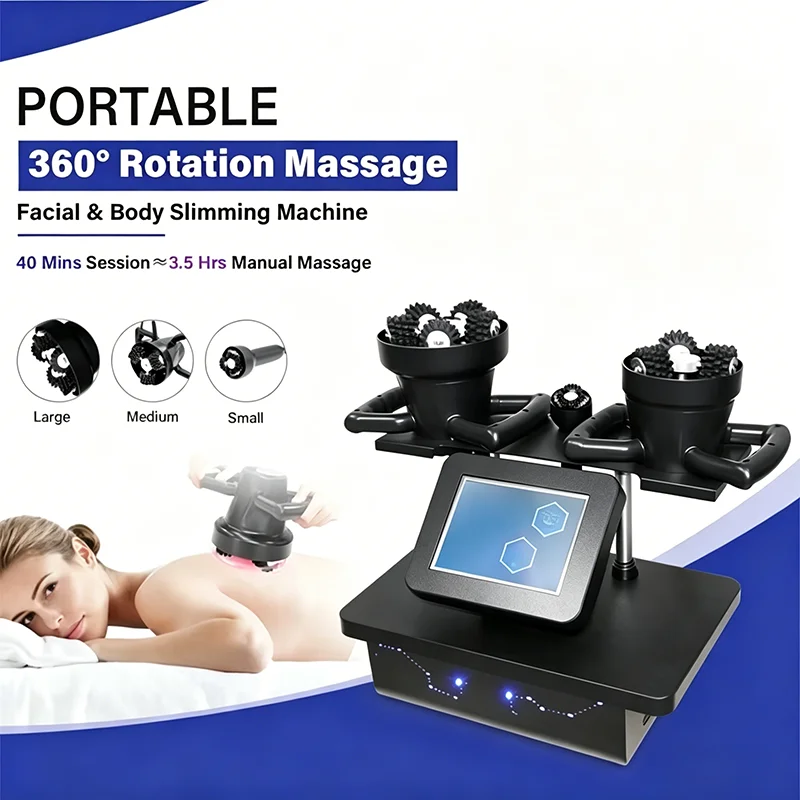 

G9 360 Roller Massager Body Shaping Slimming Equipment Dual Handles LED Red Light Beauty SPA Salon Professional Use 2026 Hot