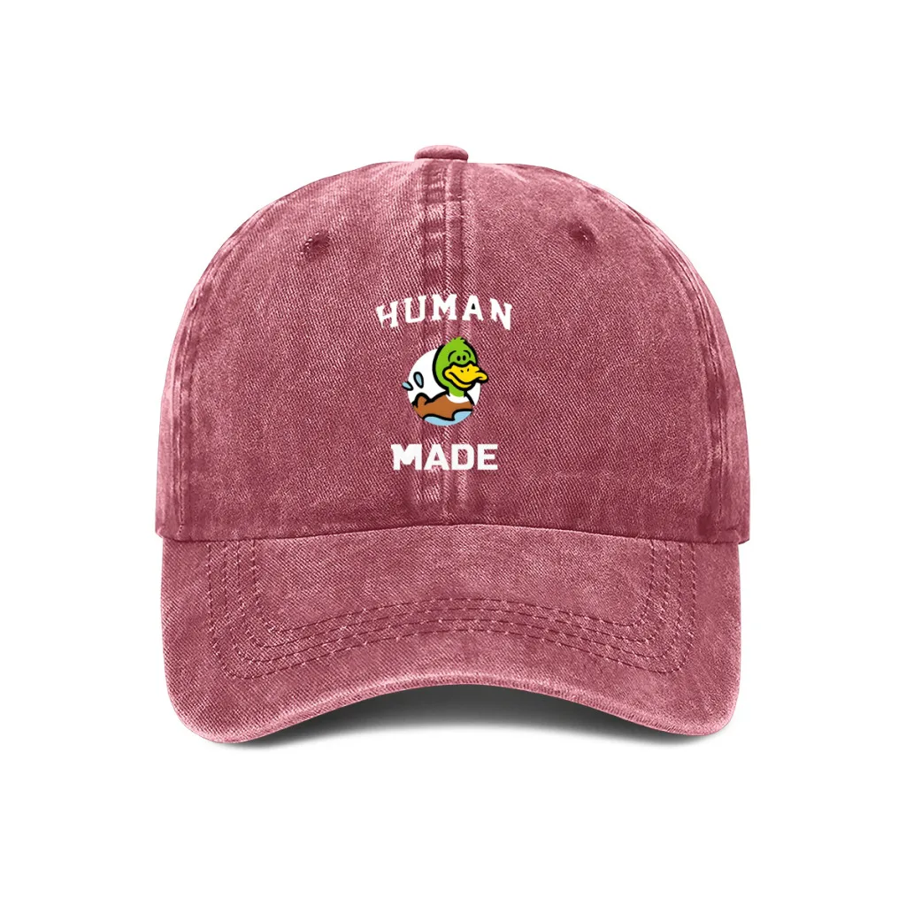 

Human-Like-Made-Style Hot Sale Unisex Fashion Cap Classic Baseball Caps For Men & Women High Quality Golf Sports Hat