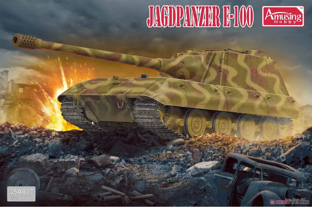 

Amusing Hobby 35A017 1/35 German Jagdpanzer E-100 - Scale Assemble Model Kit