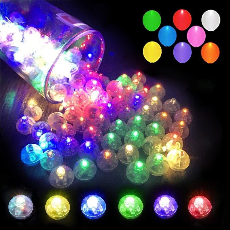5PCS LED Balloon Light Tiny Led Light Mini Round Led Ball Lamp Night Light For Bar Lantern Christmas Wedding Party Decor Use