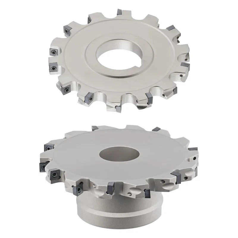 

SMC Face Mill Three Sided Edge Ace Milling Cutter Indexable Dic Cutter T-slot Milling Cutter SMD Three-sided Blade Milling Tool